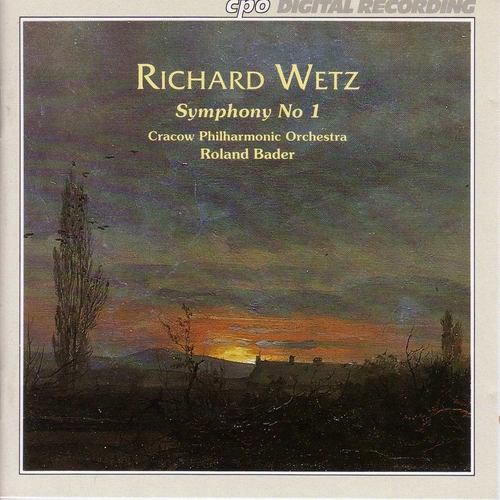 Couverture SYMPHONIE 1 DO de Richard WERTZ