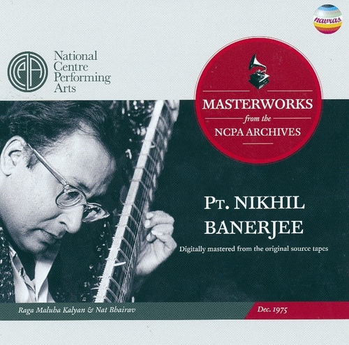 Couverture MASTERWORKS FROM THE NCPA ARCHIVES de Nikhil BANERJEE