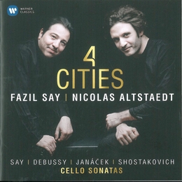 Image du média "4 CITIES (+ DEBUSSY/ JANACEK/ SHOSTAKOVICH) de Fazil SAY"