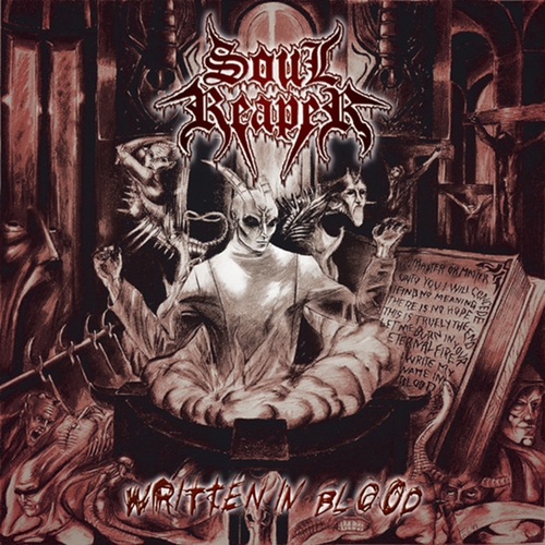 Couverture WRITTEN IN BLOOD de SOULREAPER