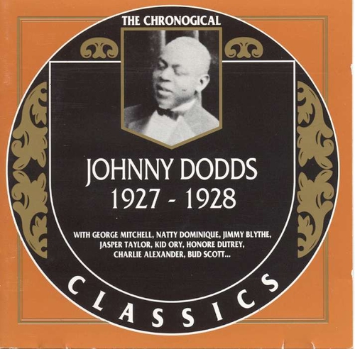 Couverture JOHNNY DODDS 1927-1928 de Johnny DODDS