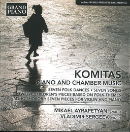 Image du média "PIANO AND CHAMBER MUSIC de Vardapet KOMITAS"