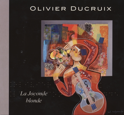 Couverture LA JOCONDE BLONDE de Olivier DUCRUIX