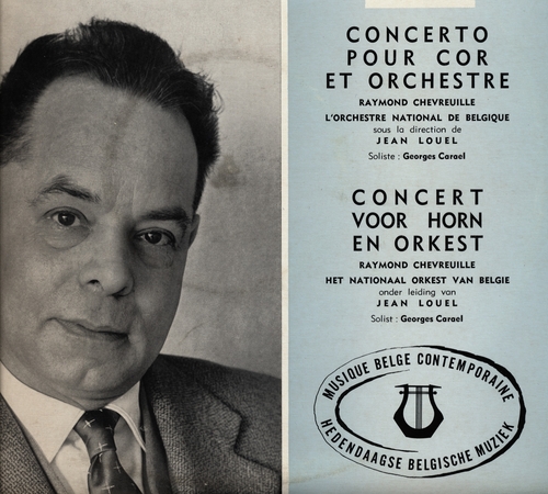 Couverture CONCERTO COR de Raymond CHEVREUILLE