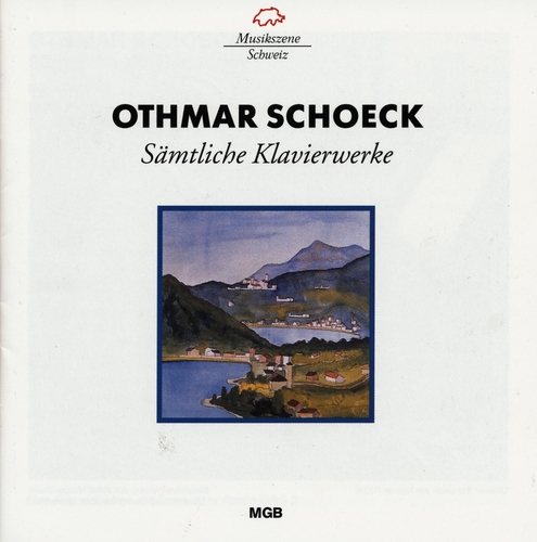 Couverture SÄMTLICHE KLAVIERWERKE de Othmar SCHOECK