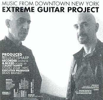 Couverture EXTREME GUITAR PROJECT de Marco CAPPELLI