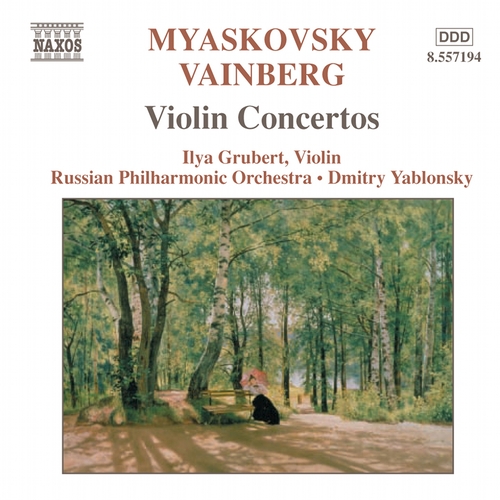 Couverture CONCERTO VIOLON (+ VAINBERG) de Nicolai MIASKOWSKI