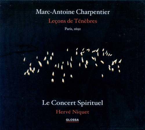 Couverture LECONS DE TENEBRES / 5 MÉDITATIONS POUR LE CARÊME de Marc-Antoine CHARPENTIER