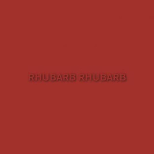 Couverture RHUBARB RHUBARB de THE VOYEURS