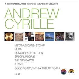 Image du média "COMPLETE REMASTERED RECORDINGS ON BLACK SAINT & SOUL NOTE de Andrew CYRILLE"