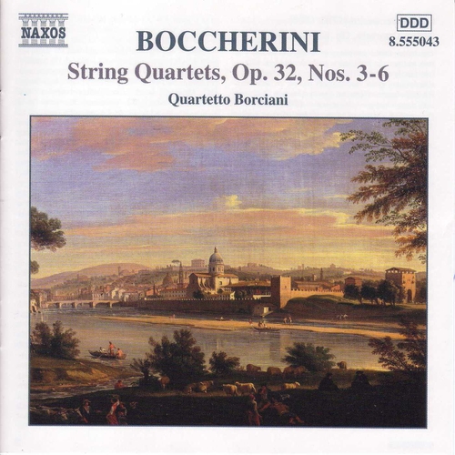 Couverture QUATUOR CORDES OP.32: 406 (G.203-206) de Luigi BOCCHERINI