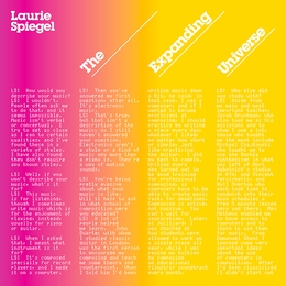 Image du média "THE EXPANDING UNIVERSE de Laurie SPIEGEL"