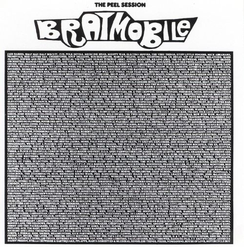 Couverture THE PEEL SESSIONS de BRATMOBILE