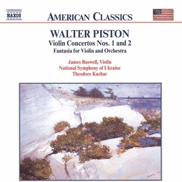 Image du média "CONCERTO VIOLON 1,2 / FANTASIA VIOLON ORCHESTRE de Walter PISTON"