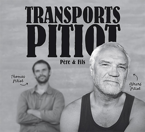 Couverture PÈRE & FILS de Thomas PITIOT & GÉRARD PITIOT:TRANSPORTS PITIOT