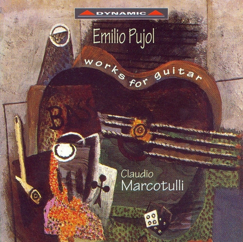 Couverture OEUVRES POUR GUITARE de Emilio PUJOL VILLARUBI