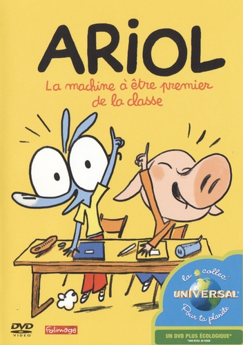 Couverture ARIOL - LA MACHINE À ÊTRE PREMIER DE CLASSE de Emilie SENGELIN