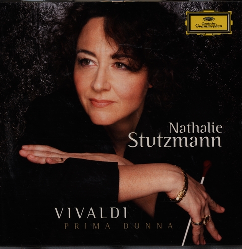 Couverture PRIMA DONNA - NATHALIE STUTZMANN CHANTE ET DIRIGE de Antonio VIVALDI