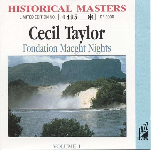 Couverture NUITS DE LA FONDATION MAEGHT, VOL.1 de Cecil TAYLOR