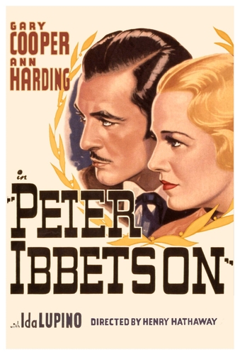 Couverture PETER IBBETSON de Henry HATHAWAY