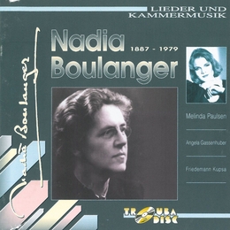 Image du média "MELODIES ET MUSIQUE DE CHAMBRE de Nadia BOULANGER"