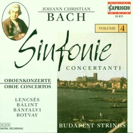 Image du média "SINFONIE CONCERTANTI VOL.4 de Johann Christian BACH"