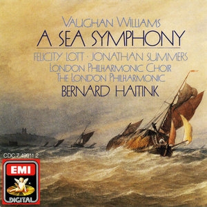 Couverture SYMPHONIE 1 "A SEA SYMPHONY" de Ralph VAUGHAN WILLIAMS