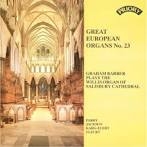 Couverture GREAT EUROPEAN ORGANS N°23: WILLIS ORGAN SALISBURY CATHEDRAL