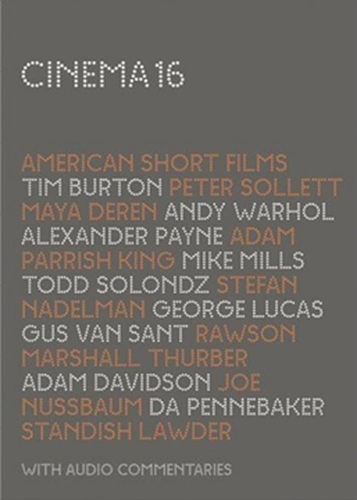 Couverture CINEMA 16 AMERICAN SHORT FILMS de Tim BURTON