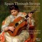 Couverture SPAIN THROUGH STRINGS (ARRIAGA/ TURINA/ TOLDRA/ CASTELNUOVO-