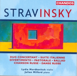 Image du média "DUO CONCERTANT / DIVERTIMENTO / SUITE ITALIENNE... de Igor STRAVINSKY"