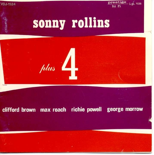 Couverture SONNY ROLLINS PLUS FOUR de Sonny ROLLINS