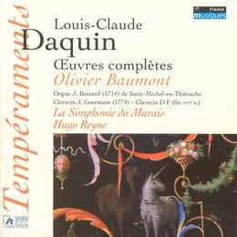 Image du média "OEUVRES COMPLÈTES: CLAVECIN ET ORGUE de Louis-Claude DAQUIN"