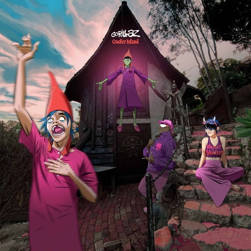 Couverture CRACKER ISLAND de GORILLAZ