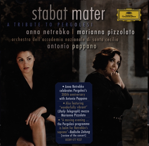 Couverture A TRIBUTE TO PERGOLESI: STABAT MATER / CANTATES / SINFONIA de Giovanni Battista PERGOLESI