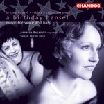 Image du média "A BIRTHDAY HANSEL: VOIX & HARPE: BRITTEN, RAVEL, CAPLET..."