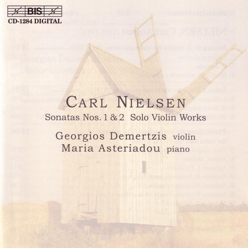 Couverture SONATE VIOLON PIANO 1,2 / PRELUDES OP.48,52 de Carl August NIELSEN