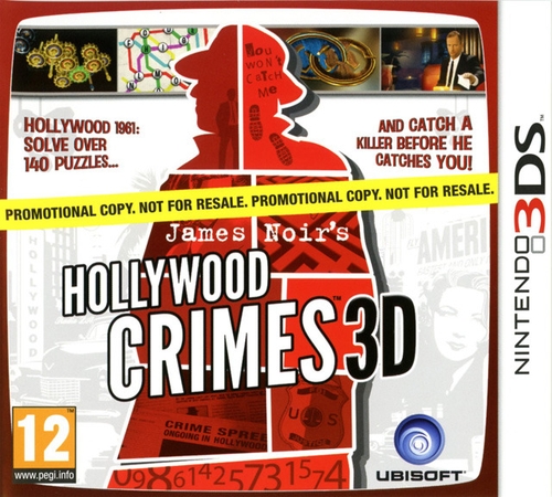 Couverture JAMES NOIR'S HOLLYWOOD CRIMES - 3DS