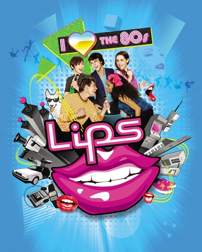 Couverture LIPS : I LOVE THE 80's - XBOX360