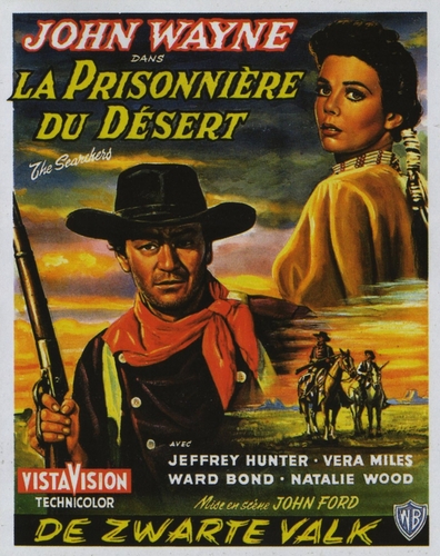 Couverture LA PRISONNIÈRE DU DÉSERT de John FORD