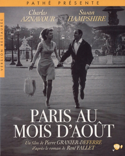 Couverture PARIS AU MOIS D'AOÛT de Pierre GRANIER-DEFERRE