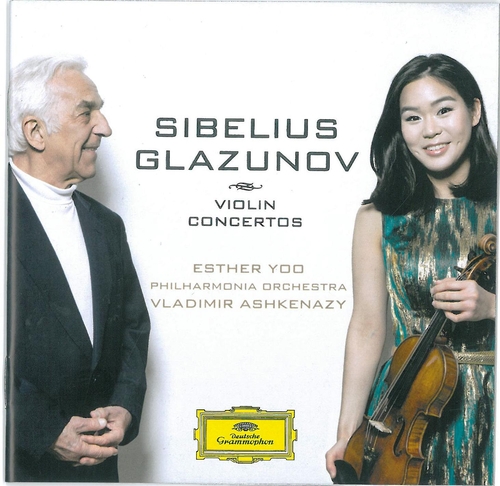 Couverture CONCERTO VIOLON (+ GLAZOUNOV) de Jean SIBELIUS