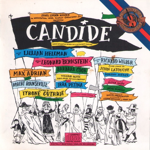 Couverture CANDIDE (VERSION ORIGINALE) de Leonard BERNSTEIN