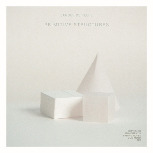 Couverture PRIMITIVE STRUCTURES de Sander DE KEERE