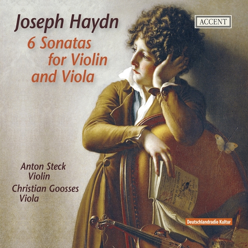 Couverture 6 SONATES VIOLON ET VIOLON ALTO de Joseph [Franz] HAYDN