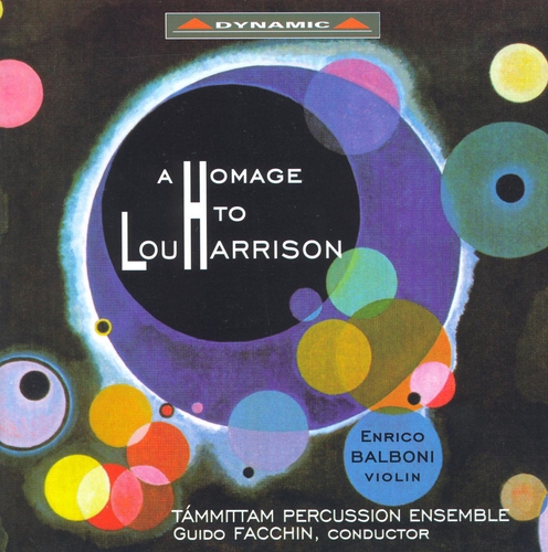 Couverture A HOMAGE TO LOU HARRISON VOL.1 de Lou HARRISON