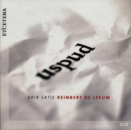 Couverture USPUD de Erik SATIE