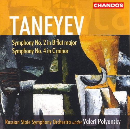 Couverture SYMPHONIE 2,4 de Sergey Ivanovich TANEIEV