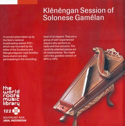 Image du média "KLÊNÊNGAN SESSION OF SOLONESE GAMÊLAN"