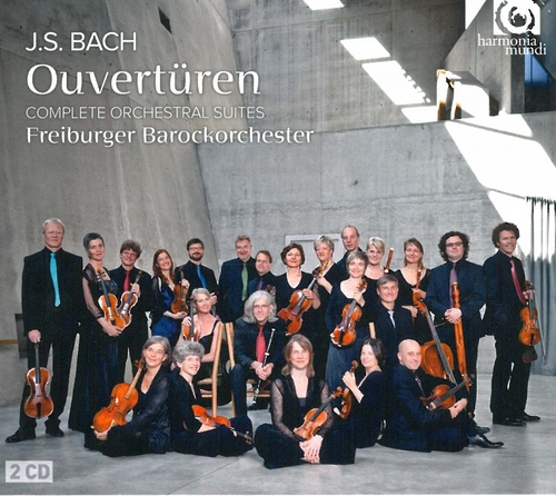 Couverture OUVERTÜREN BWV 1066-1069 de Johann Sebastian BACH